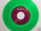BEATLE JUKEBOX 45 NORWEGIAN WOOD GREEN VINYL UNPLAYED