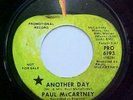 PAUL McCARTNEY 45 RPM ANOTHER DAY ON APPLE PROMO