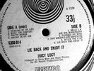 JUICY LUCY LIE BACK AND ENJOY IT 1970 LP UK LP ONLY
