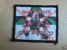 IRON MAIDEN - patch badge ' SHOOT THE FOKKER' RARE 1990