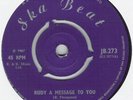 U.K.  Dandy  Rudy a message to you  Ska Beat 273