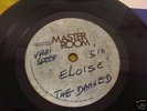 DAMNED eloise UK original ACETATE and TEST PRESSING 7