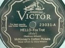 35)   78 RPM   McKINNEY'S COTTON PICKERS   VICTOR 23031