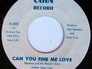 HARRISON & MAJESTIC KIND: Can You Fine Me Love / Tearing Me Up Inside 45 rare S