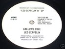 LED ZEPPELIN gallows pole DJ PROMO MONO rare LISTEN
