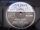 BOBBY DARIN SPLISH SPLASH RARE 78 RPM RECORD 1958