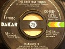 CHANNEL 3 The Sweetest Thing DAKAR Records