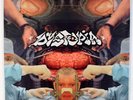 DYSTOPIA/ SKAVEN split LP grief crust OOP RARE NM