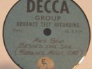 MARC BOLAN (T REX), RARE UK 60's DECCA  ACETATE L K 