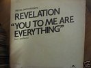 REVELATION-YOU TO ME ARE EVERYTHING-12 1976 DISCO PROMO