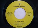* RATIONALS Need You SRC RARE A2 GARAGE 45 Hear NM