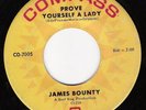 Northern Soul 45 JAMES BOUNTY Prove Yourself on Compass
