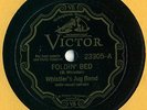 Victor 23305 WHISTLER'S JUG BAND Foldin' Bed 1931 EE+