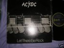 ACDC LET THERE BE ROCK BLUE LABEL G/F 1977 BON SCOTT