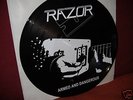 Razor - Armed And Dangerous PIC LP Destructor Kreator