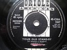 MARY WELLS=YOUR OLD STAND-BY=ORIOLE 1847