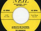 Monarchs-Always Be Faithful-Neil Doo Wop 45 