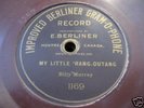 Berliner Canadian 1169 Billy Murray Little 'Rang-Outang