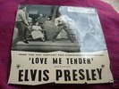 ELVIS PRESLEY LOVE ME TENDER HMV EP.ORIGINAL IN EX CON