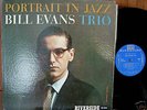 Bill Evans Trio Lp Riverside Portrait in Jazz
