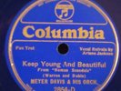 Meyer Davis / Ben Selvin Columbia 2854 Blue Shellac 78