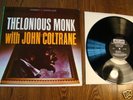 THELONIOUS MONK JOHN COLTRANE JAZZLAND SIGNED JAZZ LP