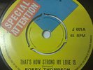 BOBBY THOMPSON That's How Strong My Love Is RARE SKA