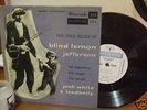 THE FOLK BLUES OF BLIND LEMON JEFFERSON RLP 1014