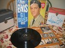 ELVIS G.I. Blues W/Heart Sticker Oct 1960 Shrink Baggy