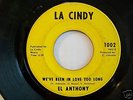 EL ANTHONY DETROIT NORTHERN SOUL  LA CINDY RARE  LISTEN