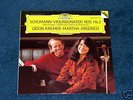 KREMER, ARGERICH Sonatas SCHUMANN DGG DIGITAL 1986 MINT