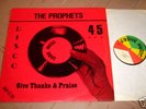 PROPHETS Give thanks & praise 12