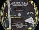 AC/DC  Aussie A Label RADIO PROMO Love Song EX