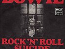 DAVID BOWIE RARE Yugo Rock n Roll Suicide PS EX