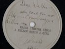 FRANK SINATRA ORIGINAL AUTOGRAPH + MESSAGE ON 78 RPM 