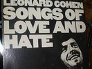 LEONARD COHEN: SONGS OF LOVE AND HATE, Booklet, Blk Slv