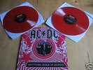 2lp's - ac/dc - anything goes in leipzig (red vinyls)