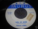 Great Doo-Wop 45/ The Vocal Lords 