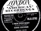  EDDIE COCHRAN 78 C'MON EVERYBODY  HLU8792 M-