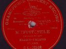 RARE 10” FLUSH RED G&T –CARUSO – MEFISTOFELE (MX 1789)
