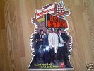 ROLLING STONES  BUDWEISER  METAL TOUR SIGN  RARE 