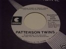 RARE COLLECTABLE MODERN SOUL 45 RECORD PATTERSON TWINS