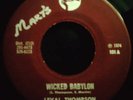 LINVAL THOMPSON - WICKED BABYLON - (noel robinson cut)