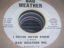 RARE NORTHERN SOUL - BAD WEATHER INC - BAD WEATHER