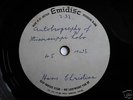 JOHN ANDERSON - HANS CHRISTIAN - ACETATE  POPSIKE HEAR