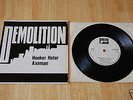 Demolition - HOOKER HATER RARE VINYL 45 PICTURE SLEEVE