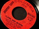 Johnny Cash 1960s columbia 45 rpm autograph copy VG+