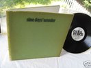 NINE DAYS WONDER 1971 NM SCHAUMSTOFF COVER KRAUT.lp