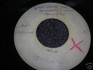 Rare Motown Test Pressing 45/ The Satintones