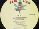 KING EVERAL Don't Remember Me JAM CAN 12
